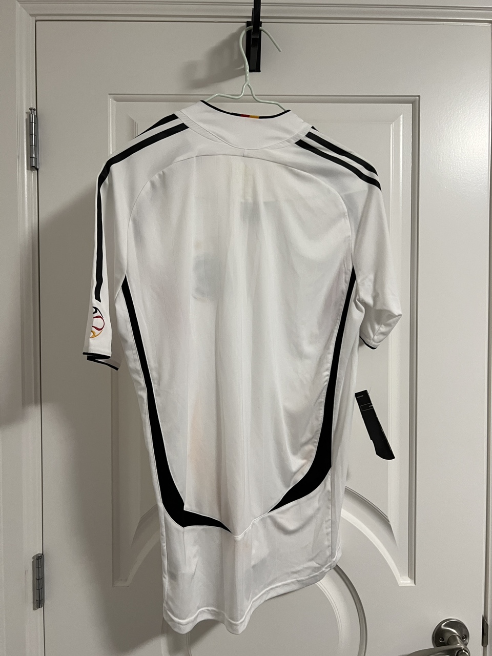 Germany White Soccer Home Jersey Shortsleeve (2006) image indicator(2)