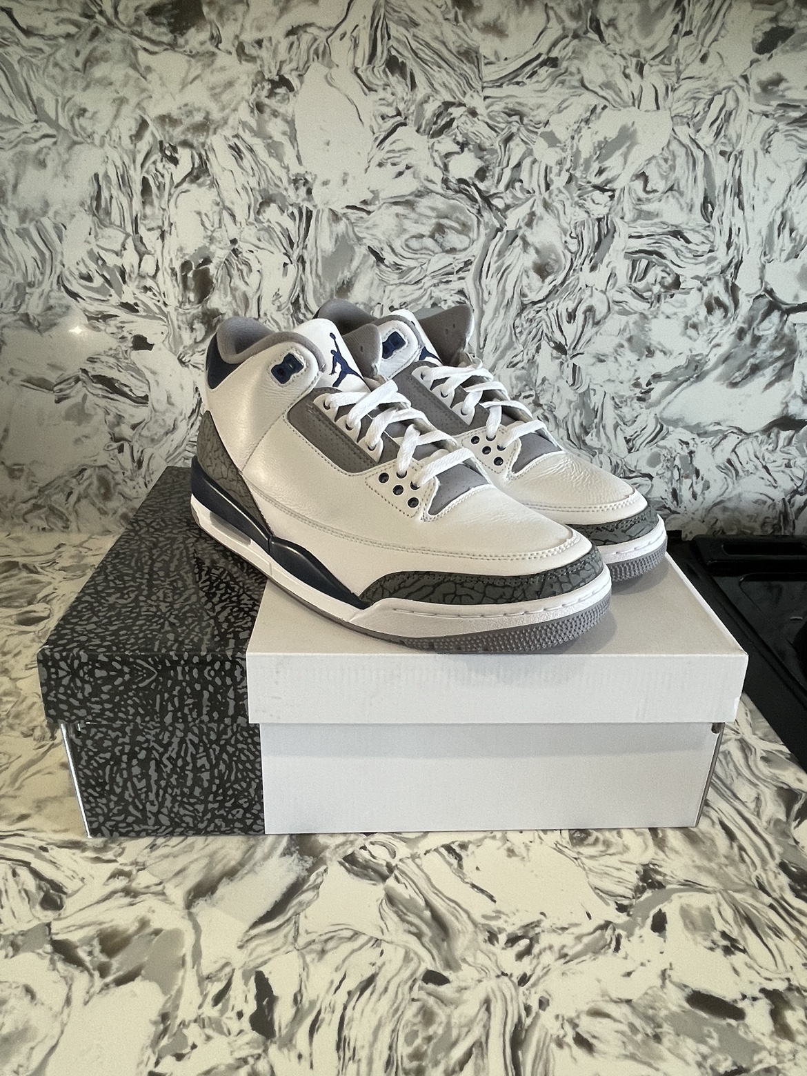 Jordan 3 Midnight Navy - photo 3