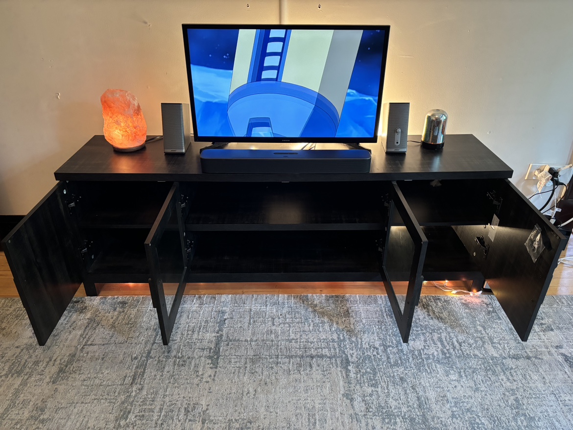 TV Stand / Media Console w/ Storage - photo 2