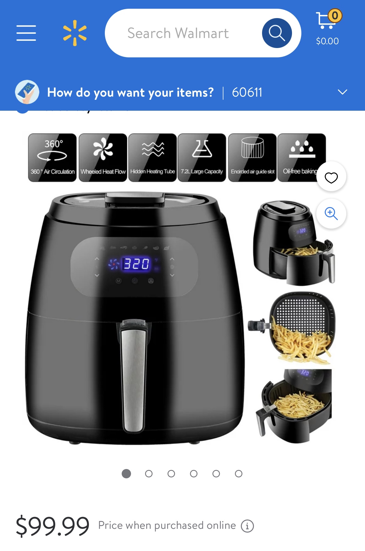 Air fryer - photo 2