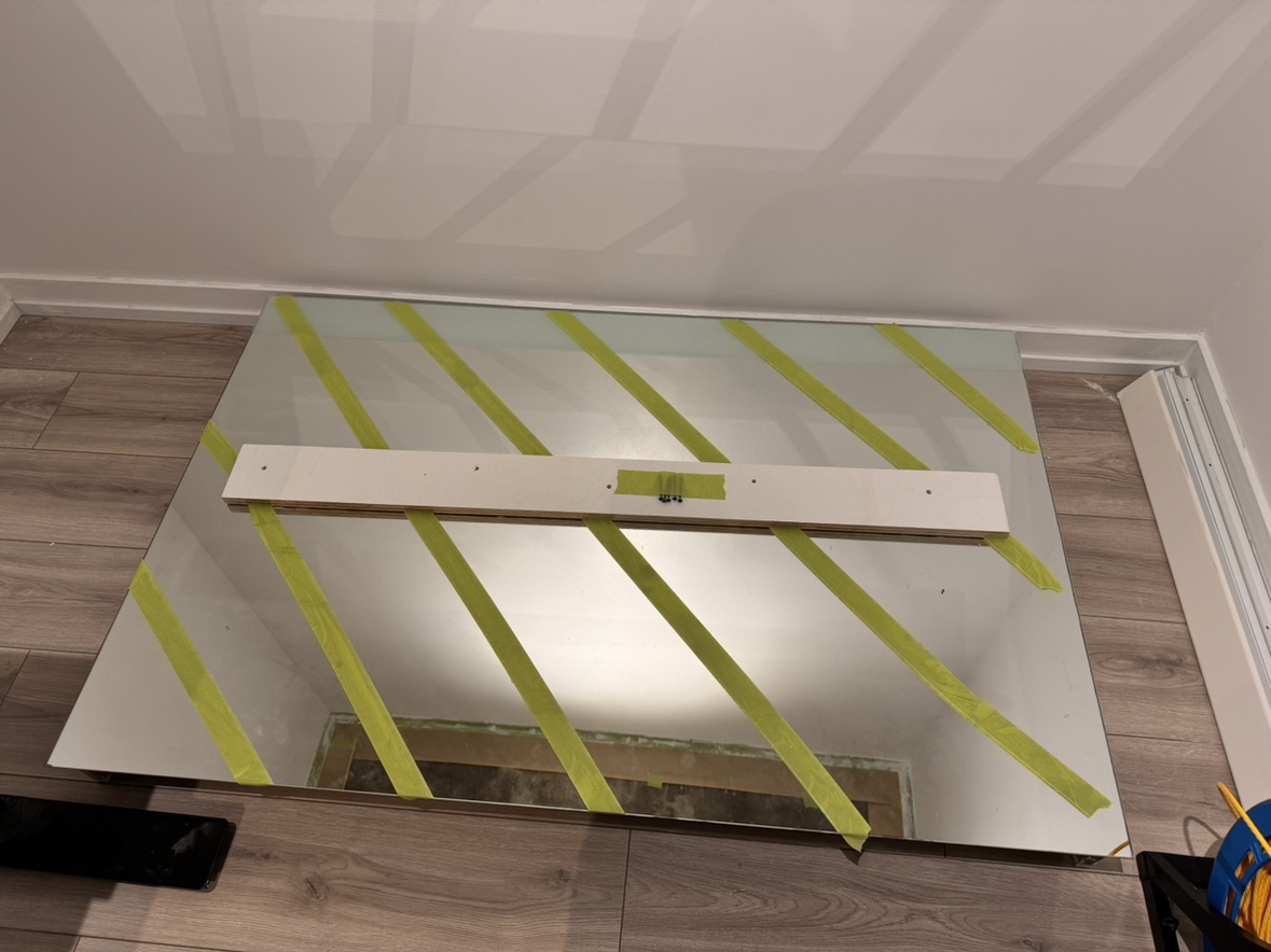 55” x 36” bathroom mirror with lighting - photo 2
