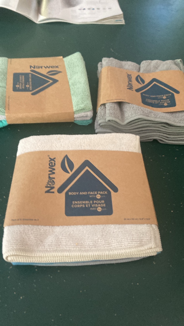 Norwex body & face cloths image indicator(2)