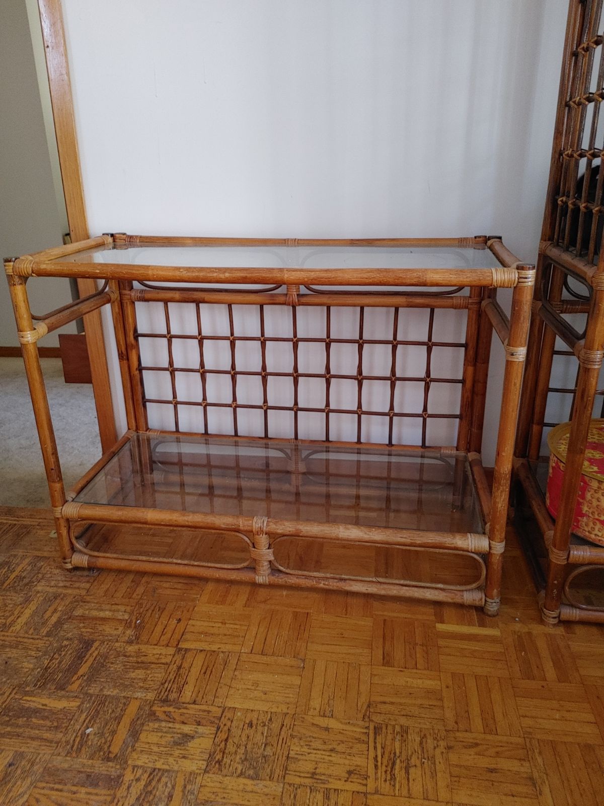 Rattan and Glass display set thumbnail