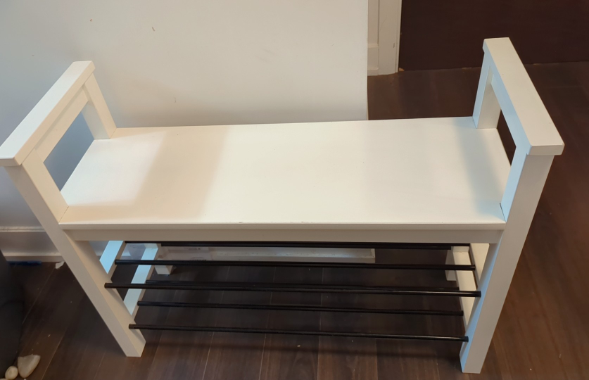 IKEA bench with Shoe rack - photo 2