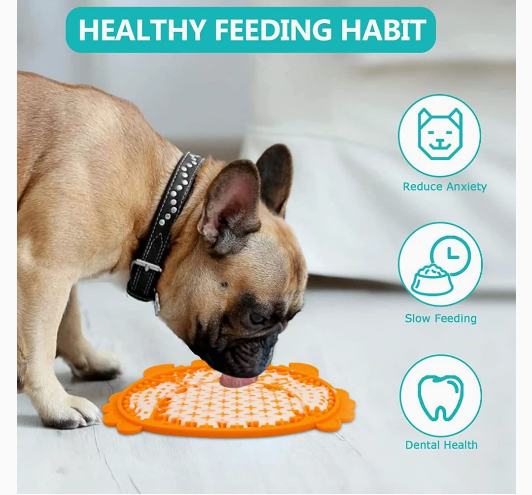 NEW!  2 Pet Licking Mat - Slow Feeder Mat image indicator(2)