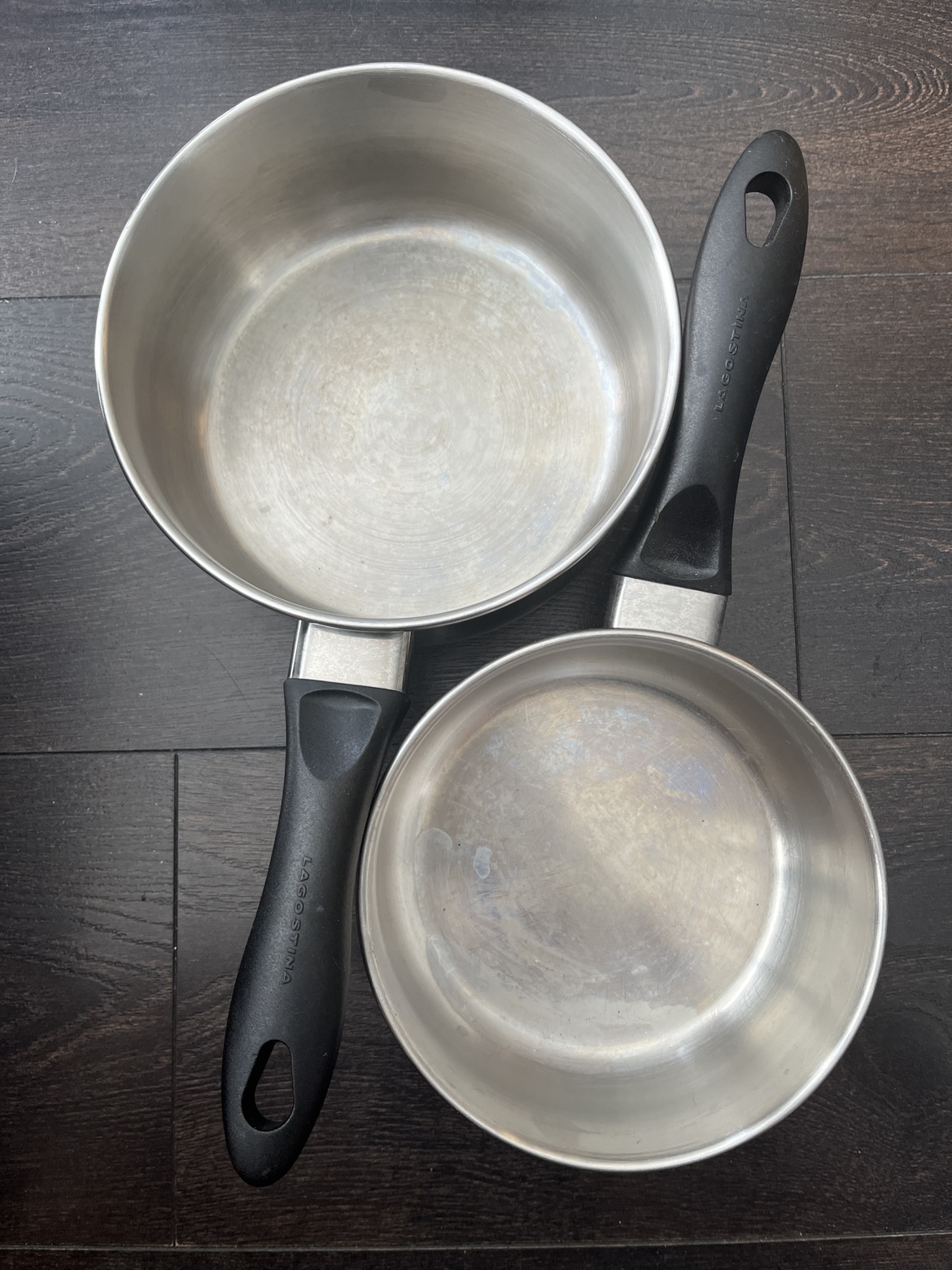 Heavy Bottomed Stainless Steel Sauce Pans - photo 4