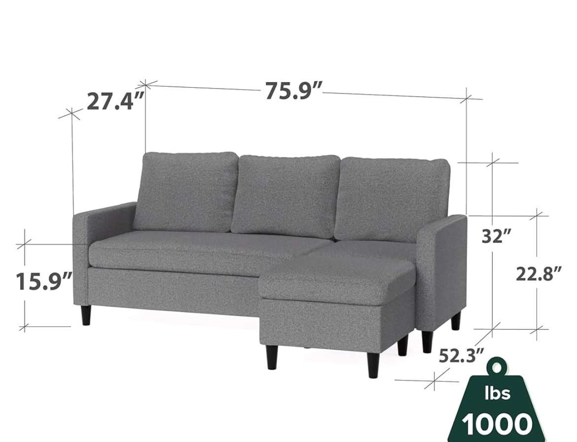 Sofa Couch - photo 3