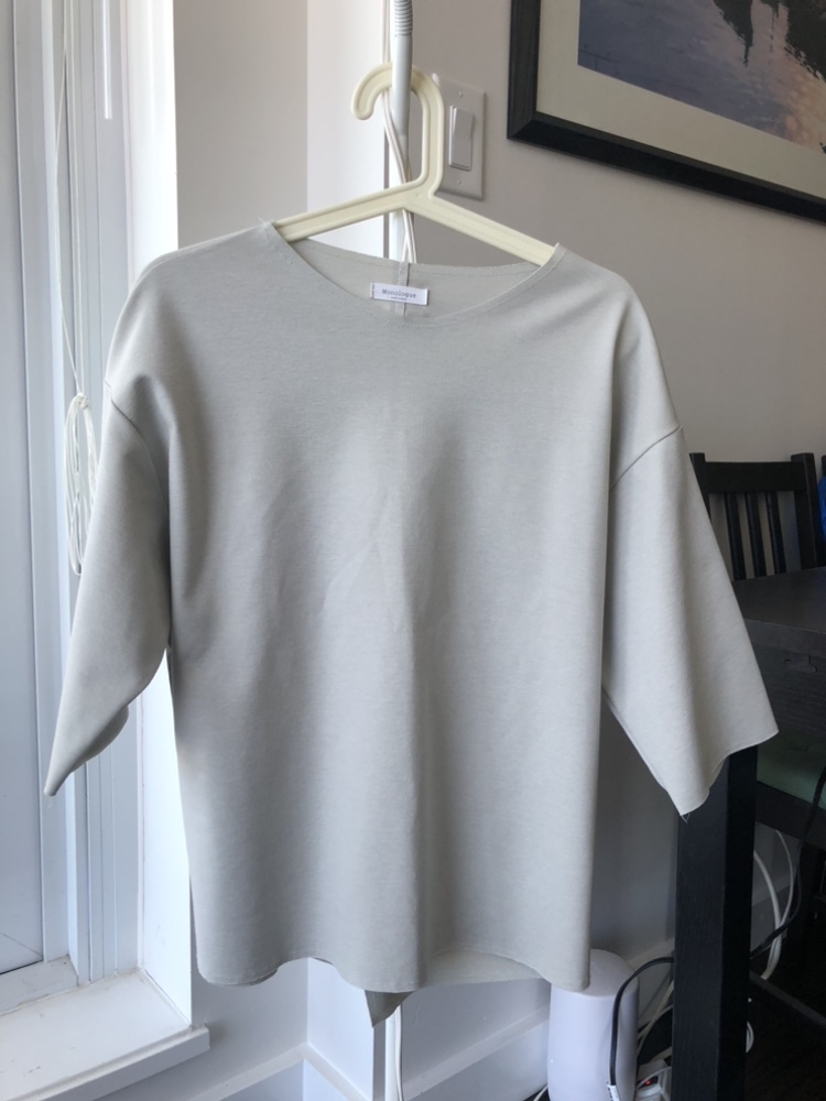Monologue Oversized top size S thumbnail
