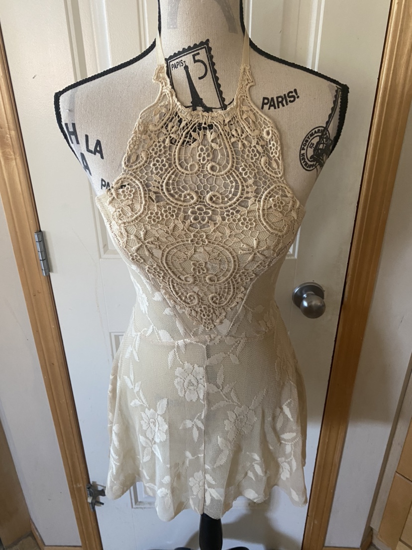 Free people haltered mini dress - photo 4