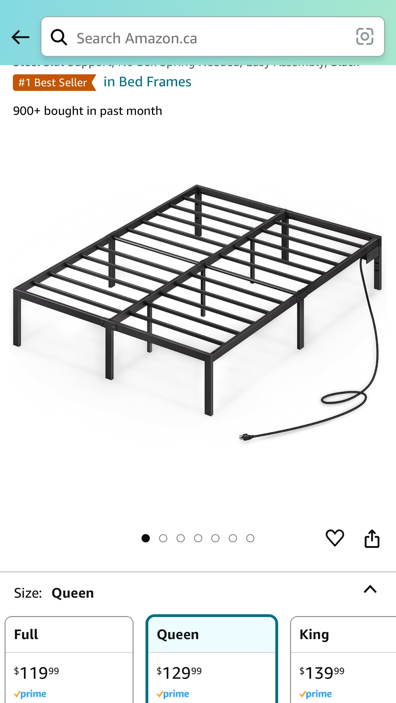Bed frame queen - photo 2