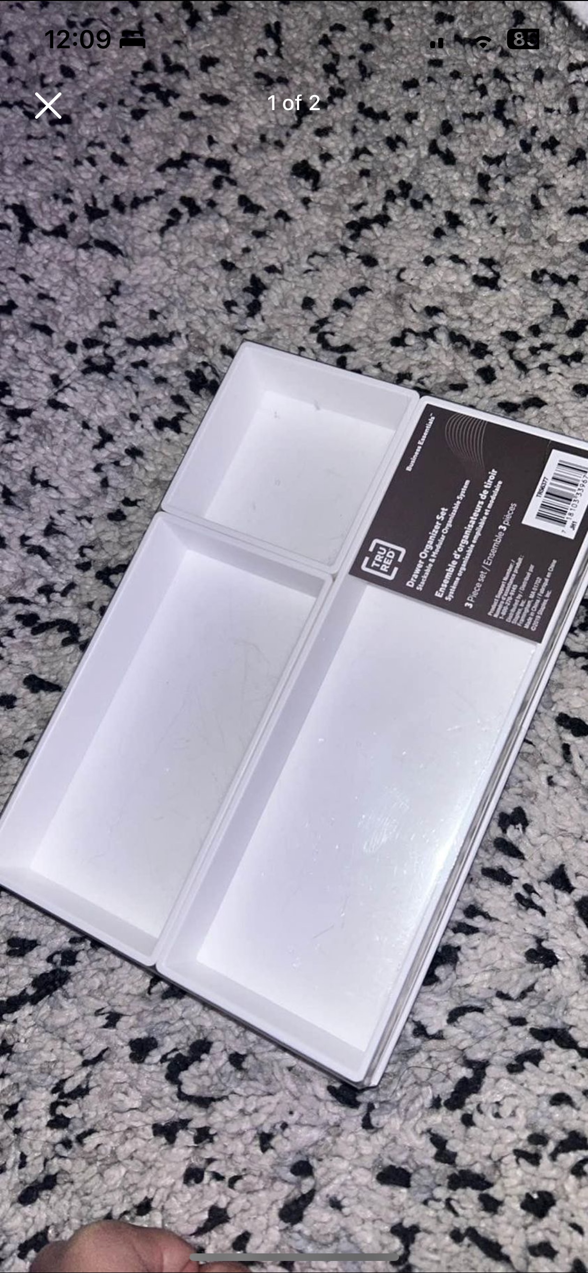 Desk Organizer Set - White