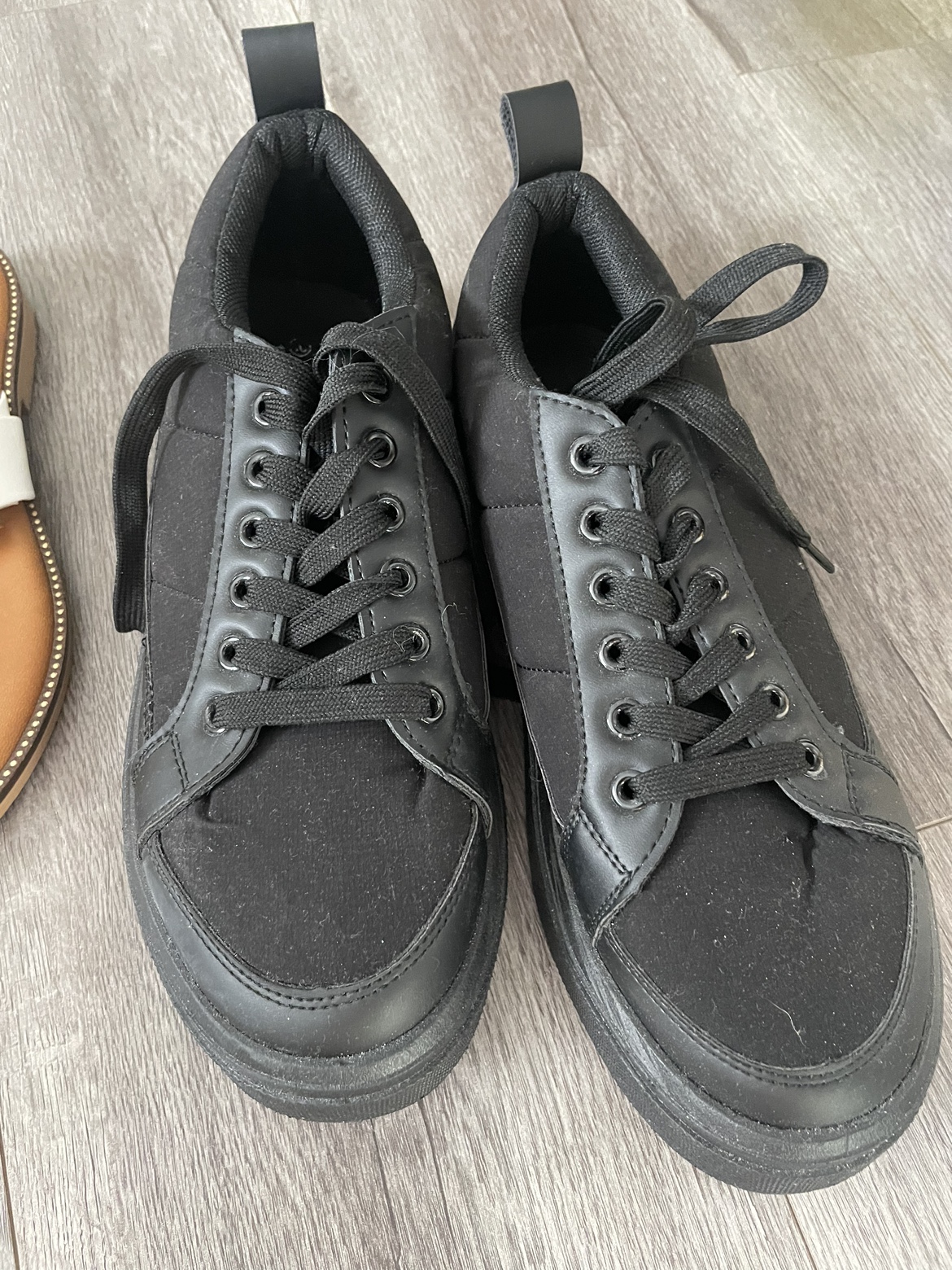 Black shoes
