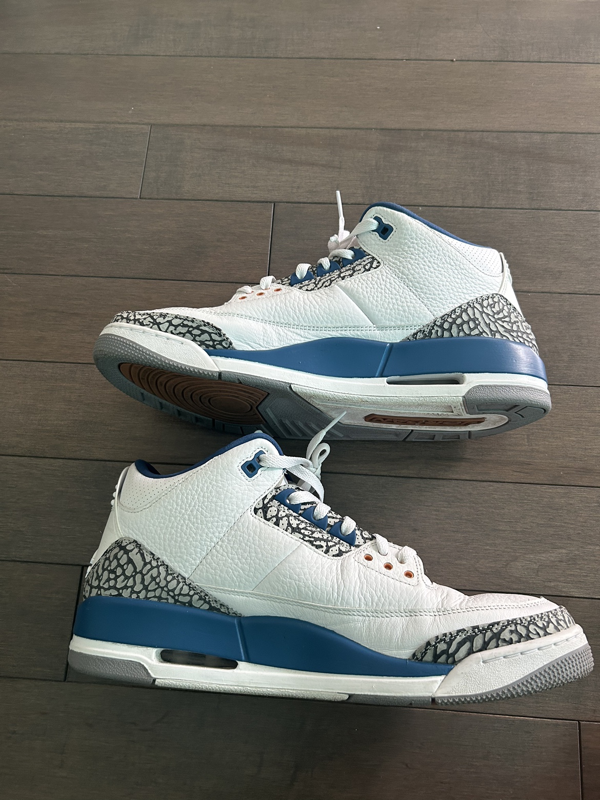 Jordan 3 Retro “Washington Wizards” - Size 13 Authentic - photo 3