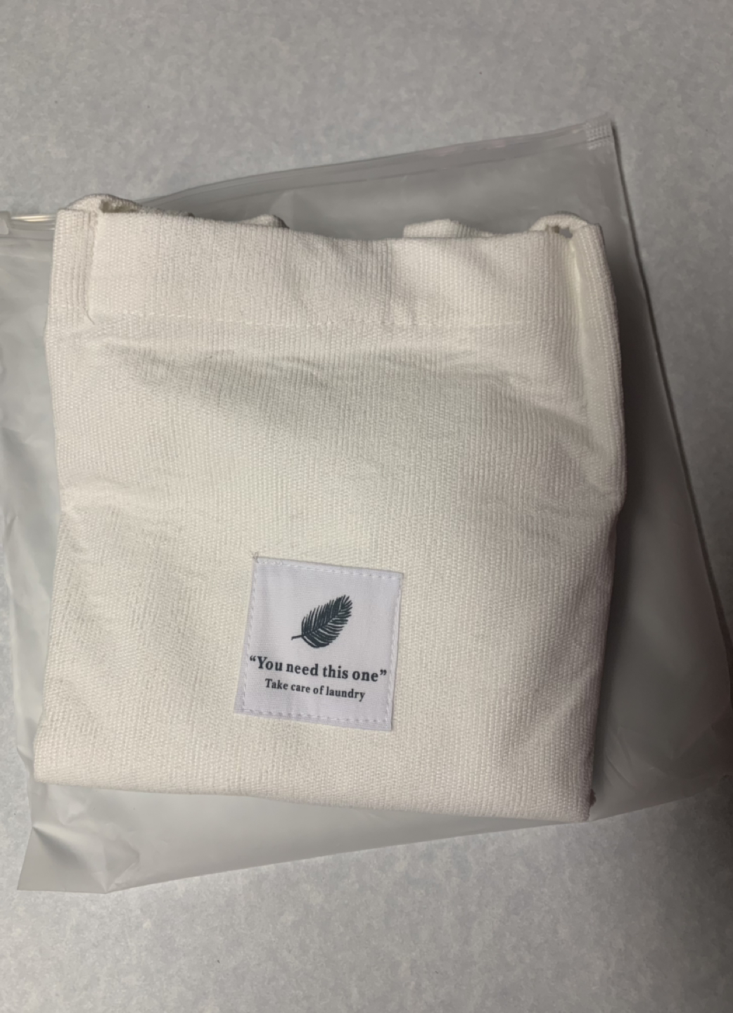 Corduroy Tote Bag White image indicator(3)