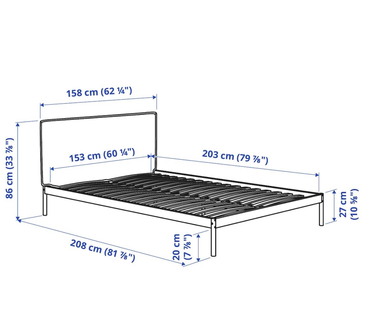 Bed with mattress - photo 4