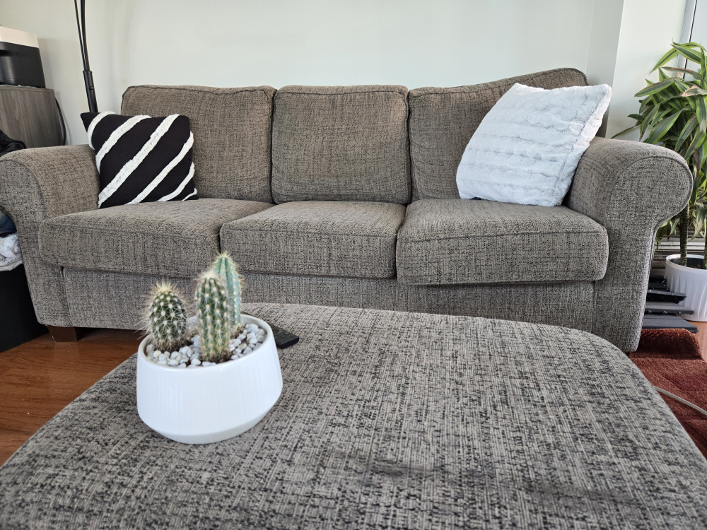 Comfy Grey Couch - photo 3