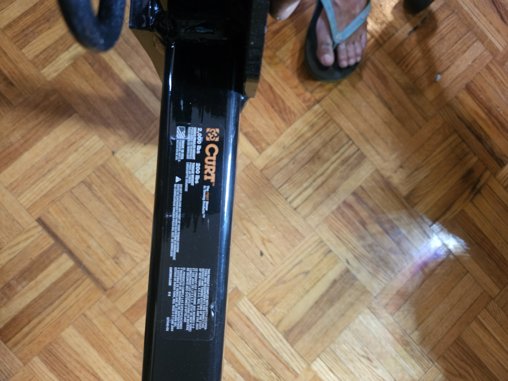 2012 Honda Fit (Curt bike rack) image indicator(6)