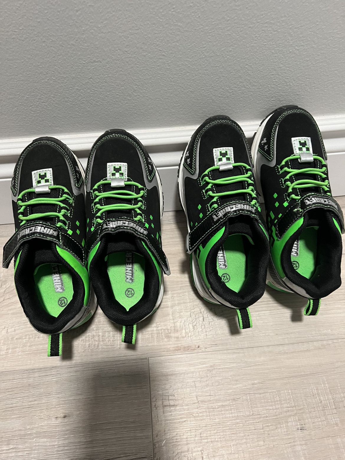 Minecraft rubber shoes