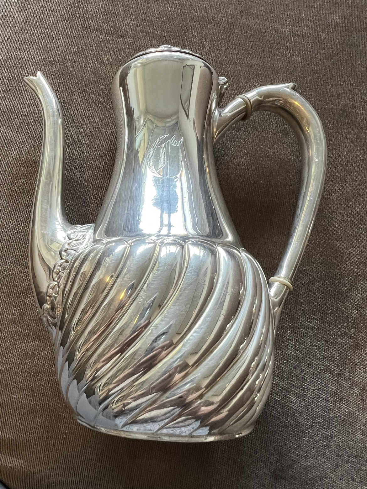 🫖Unique Antique Silver Tea or Coffee Set (Stamped 780) image indicator(7)