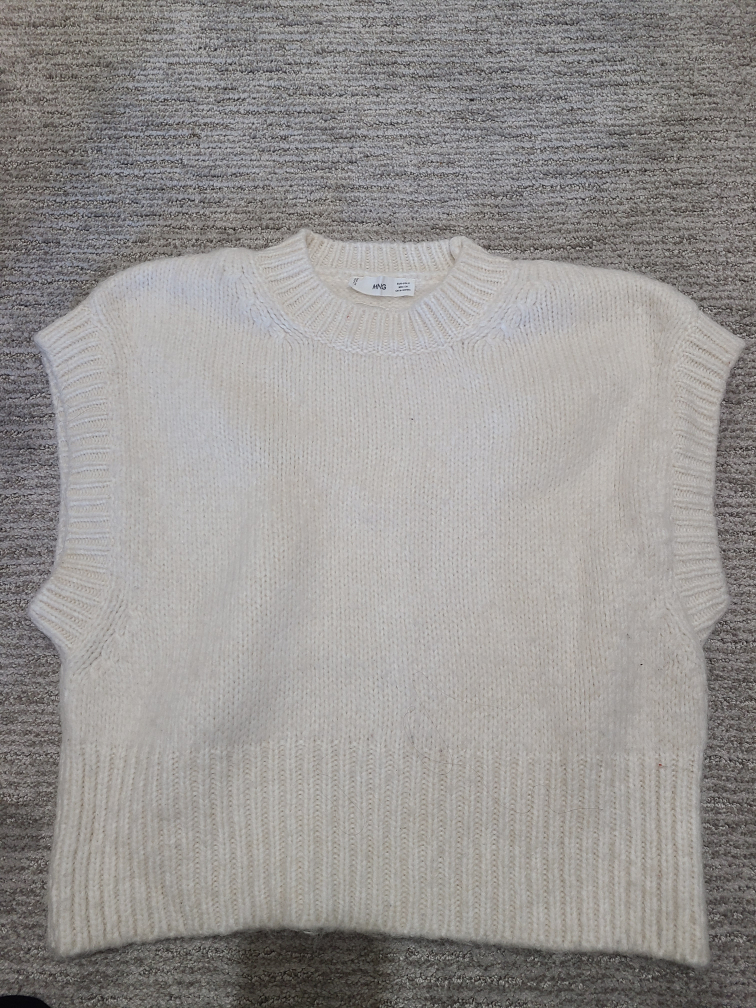 mango sweater vest