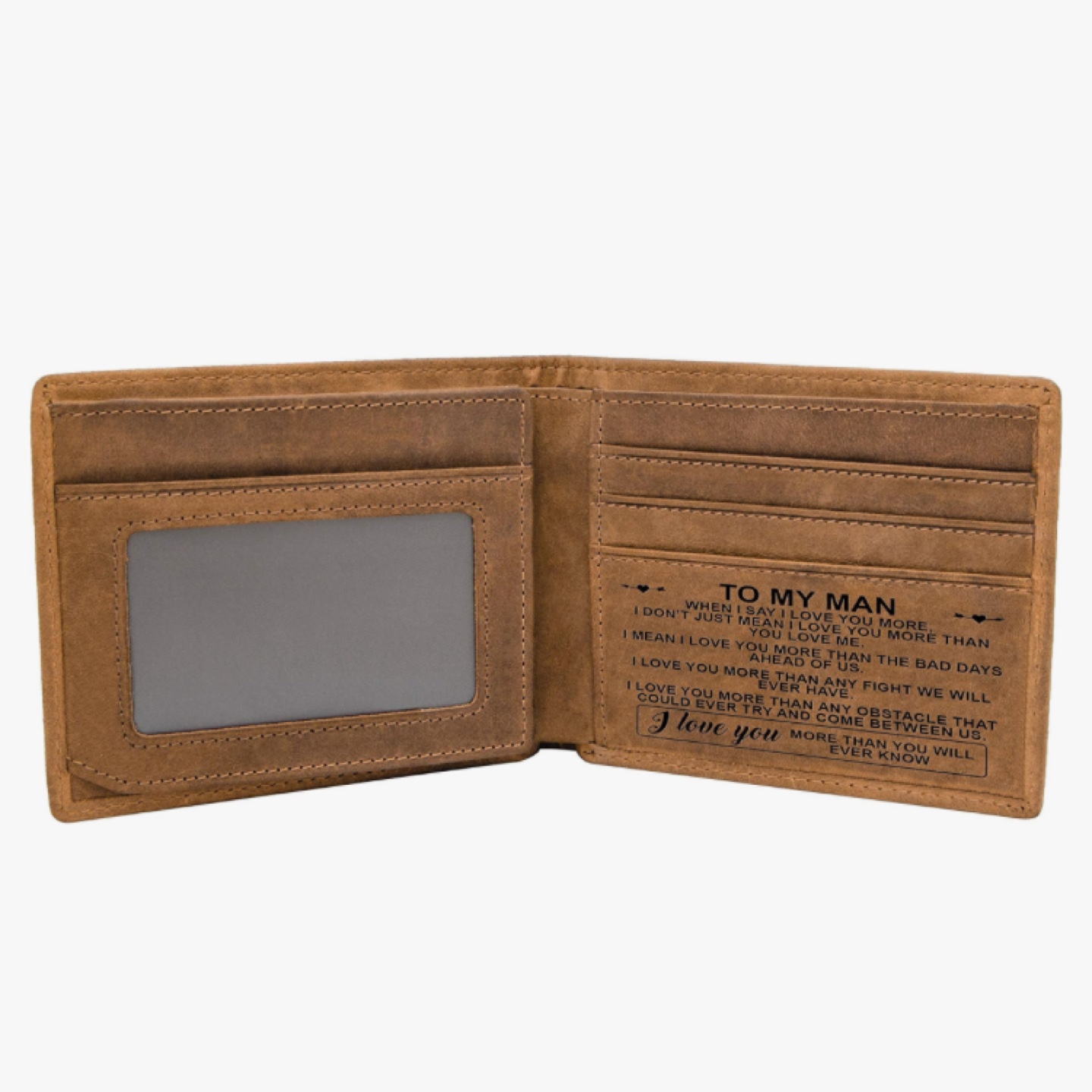 Engraved Leather Wallet brand new crosspost image indicator(6)