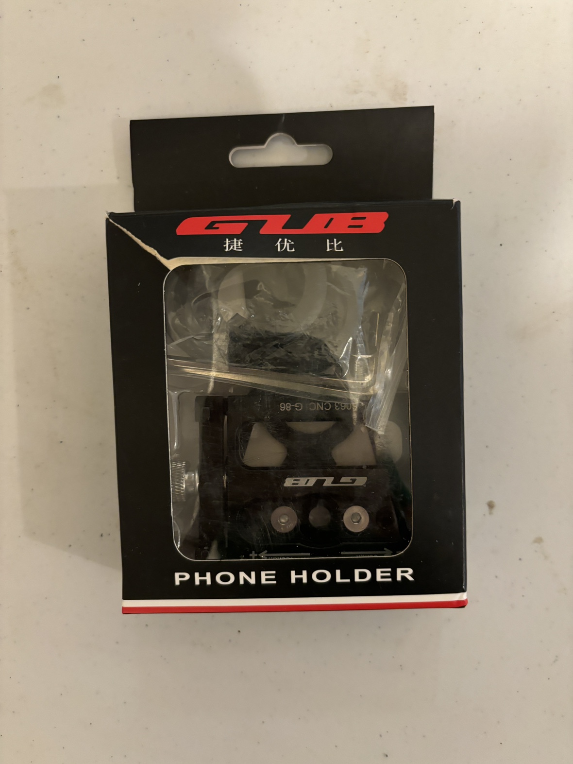 GUB Mountian Bike Phone (Black with Band)