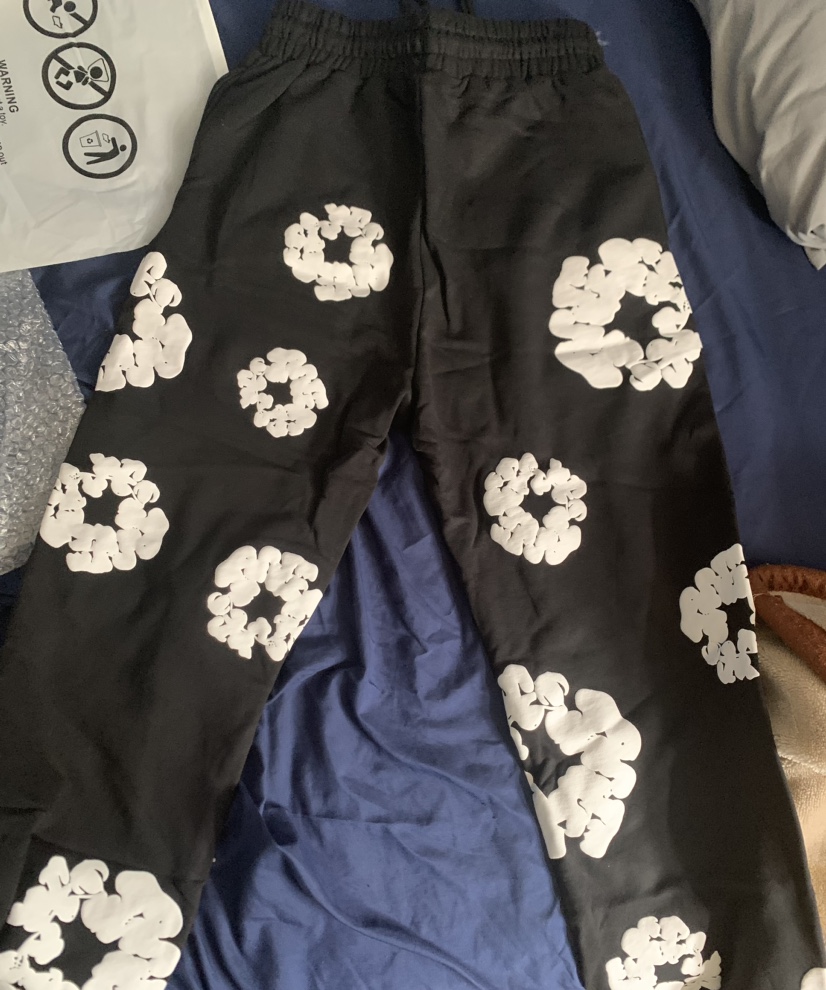Black denim tears pants (authentic)