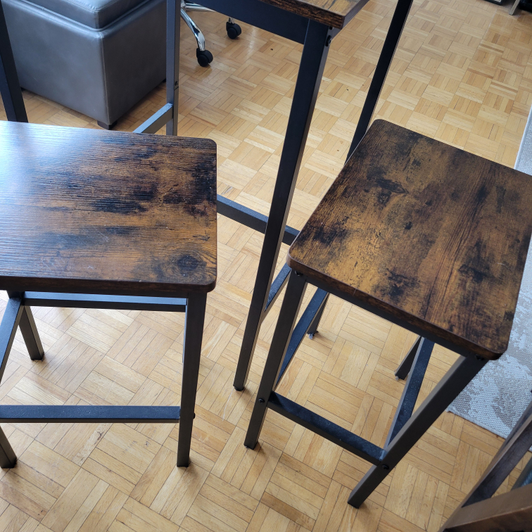 dinner table  with chairs - photo 4