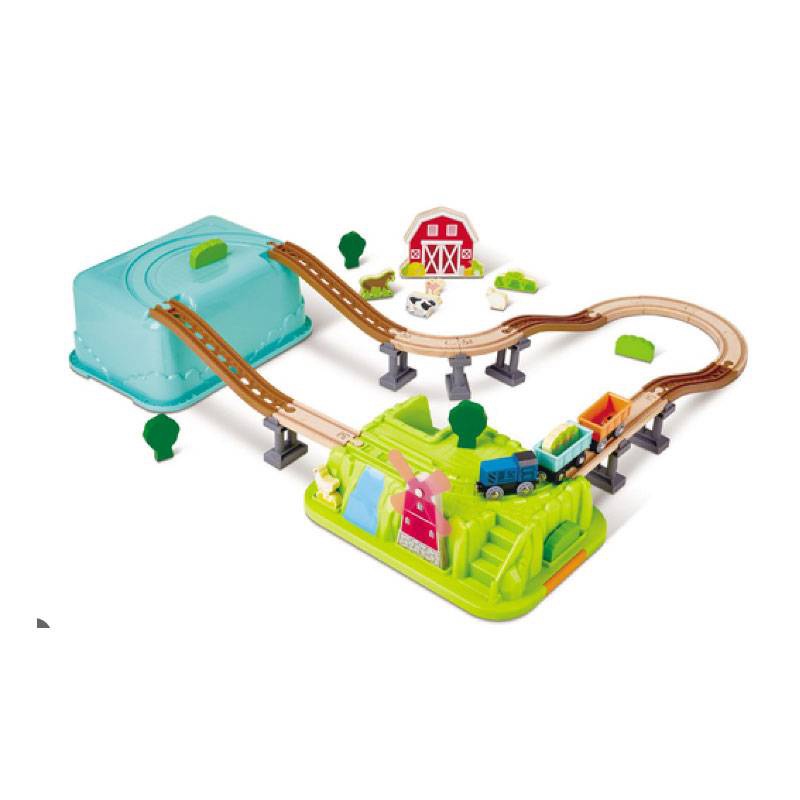 Hape Farm Yard Train Bucket Set thumbnail