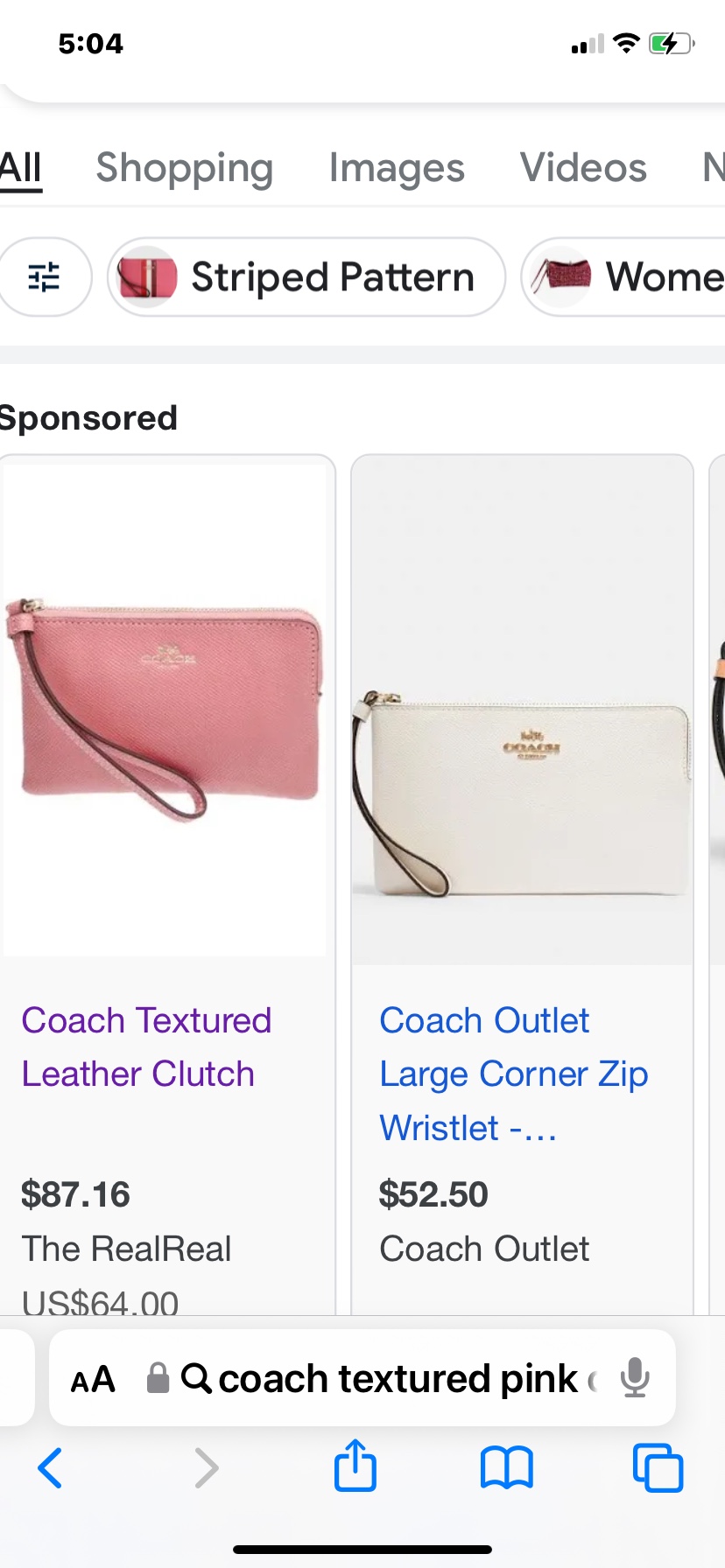 Coach wristlet purse - new 6”x4” image indicator(4)