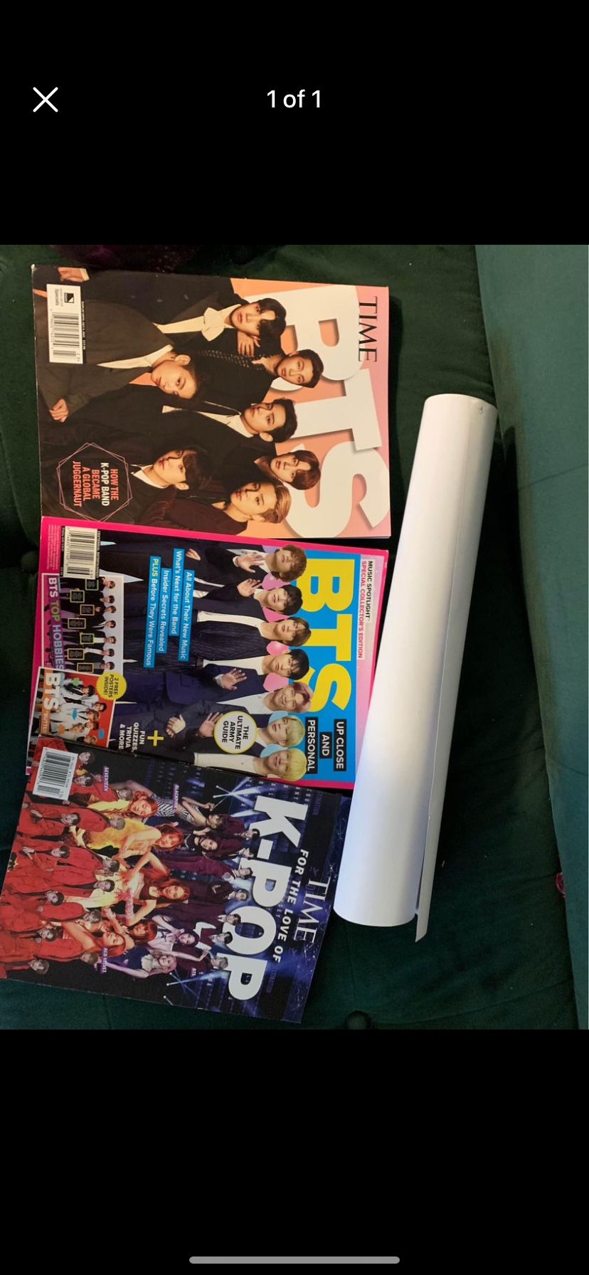 BTS magazines and poster #freecycle thumbnail