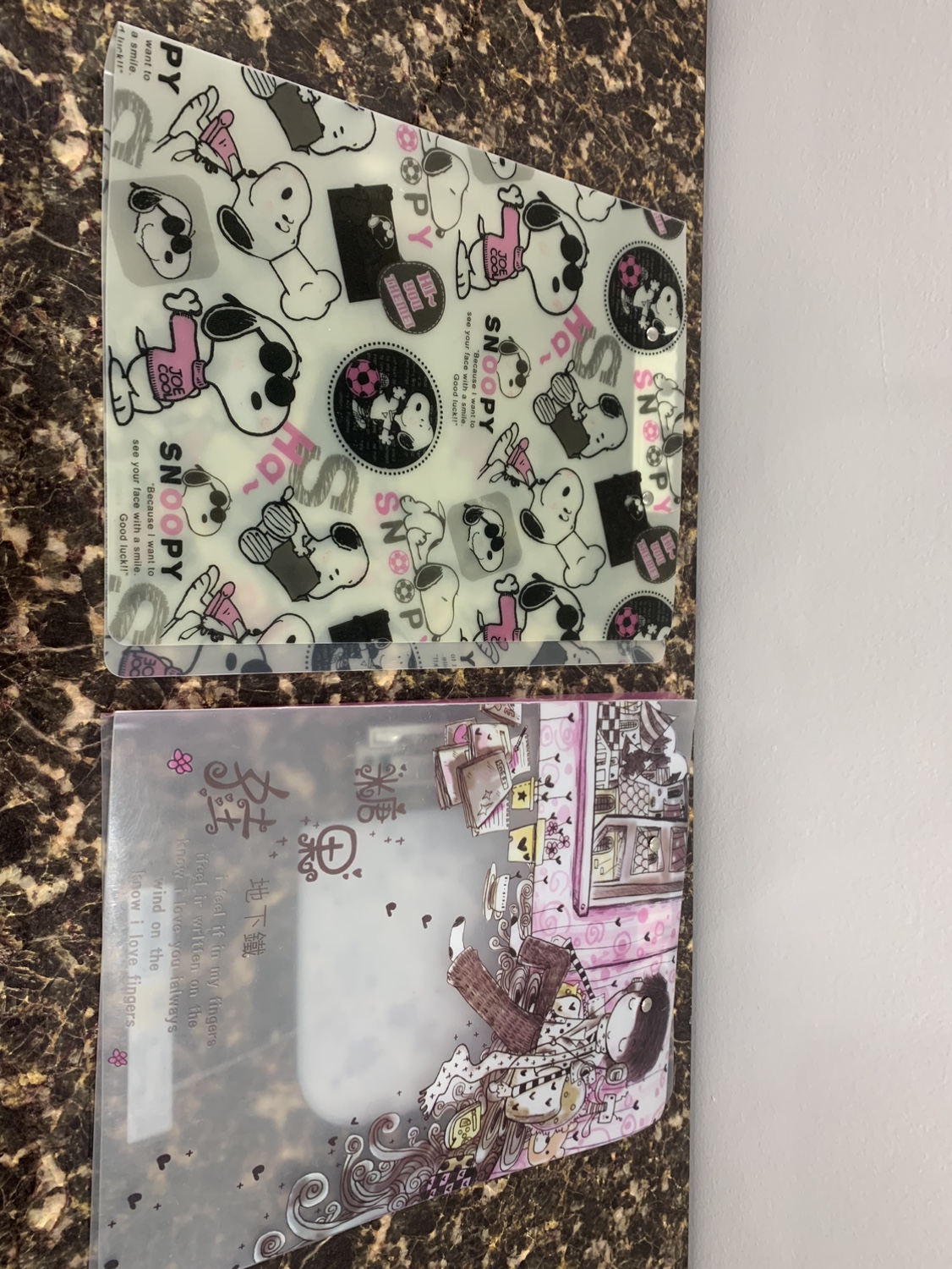 Two cute file folders #freecycle