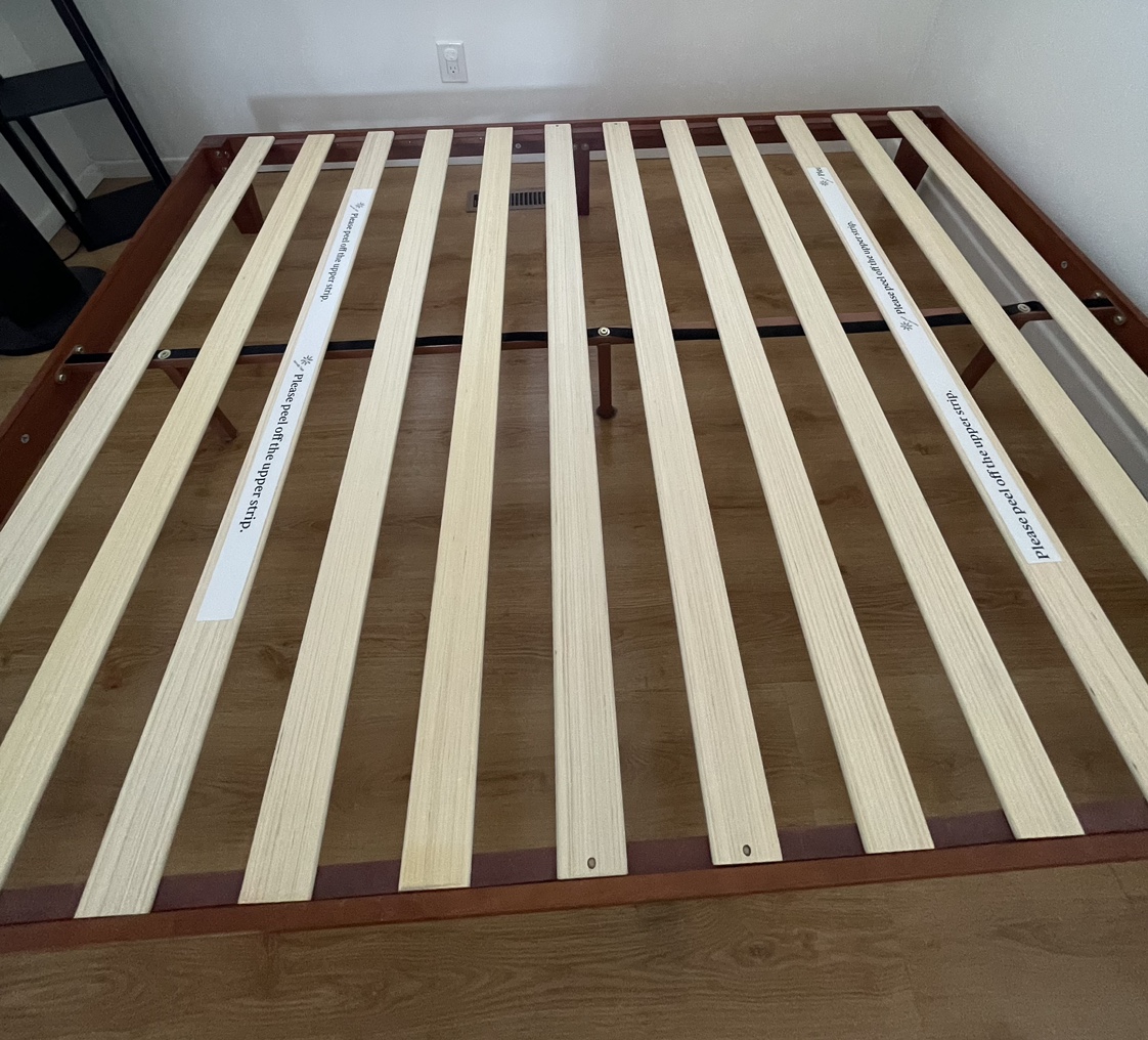 Solid Wood Queen Bed Frame - photo 4