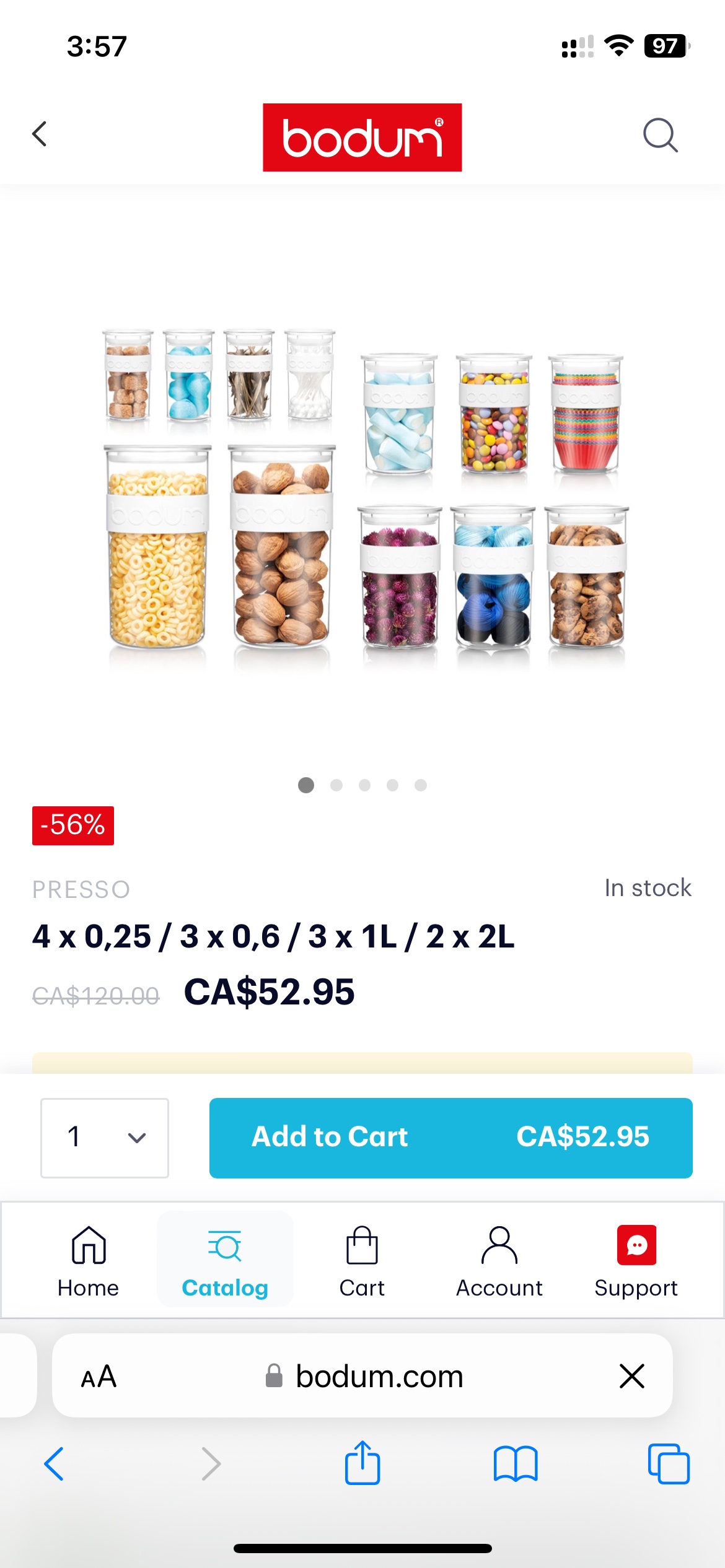 Bodum container set
