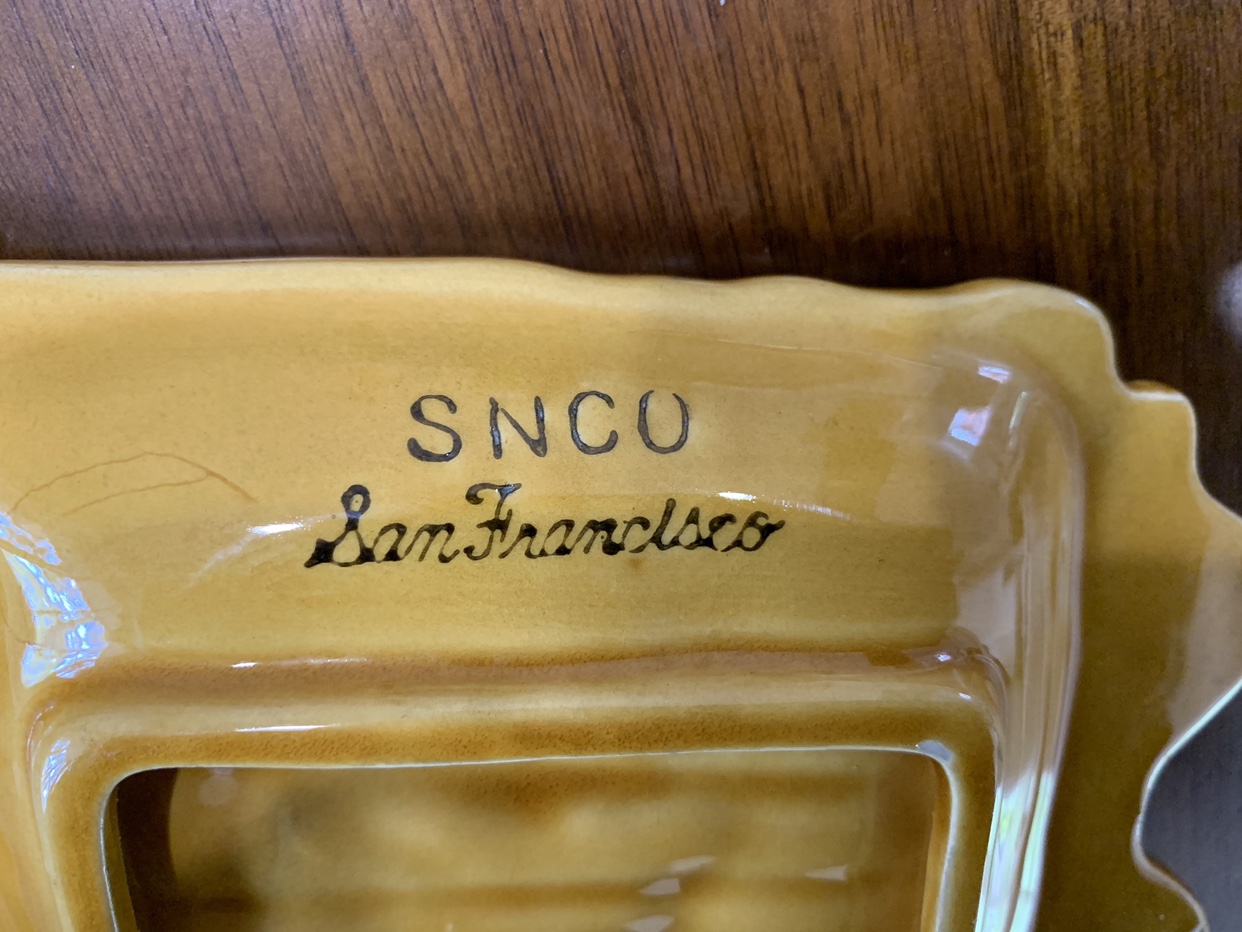 Vintage 1970’s Powell & Mason San Francisco Ashtray image indicator(10)