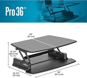 Varidesk standing desk convertor