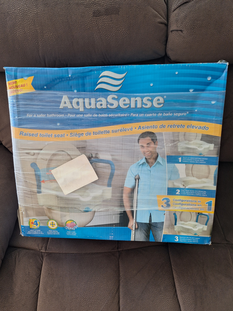 Raised Toilet Seat - AquaSense - photo 2