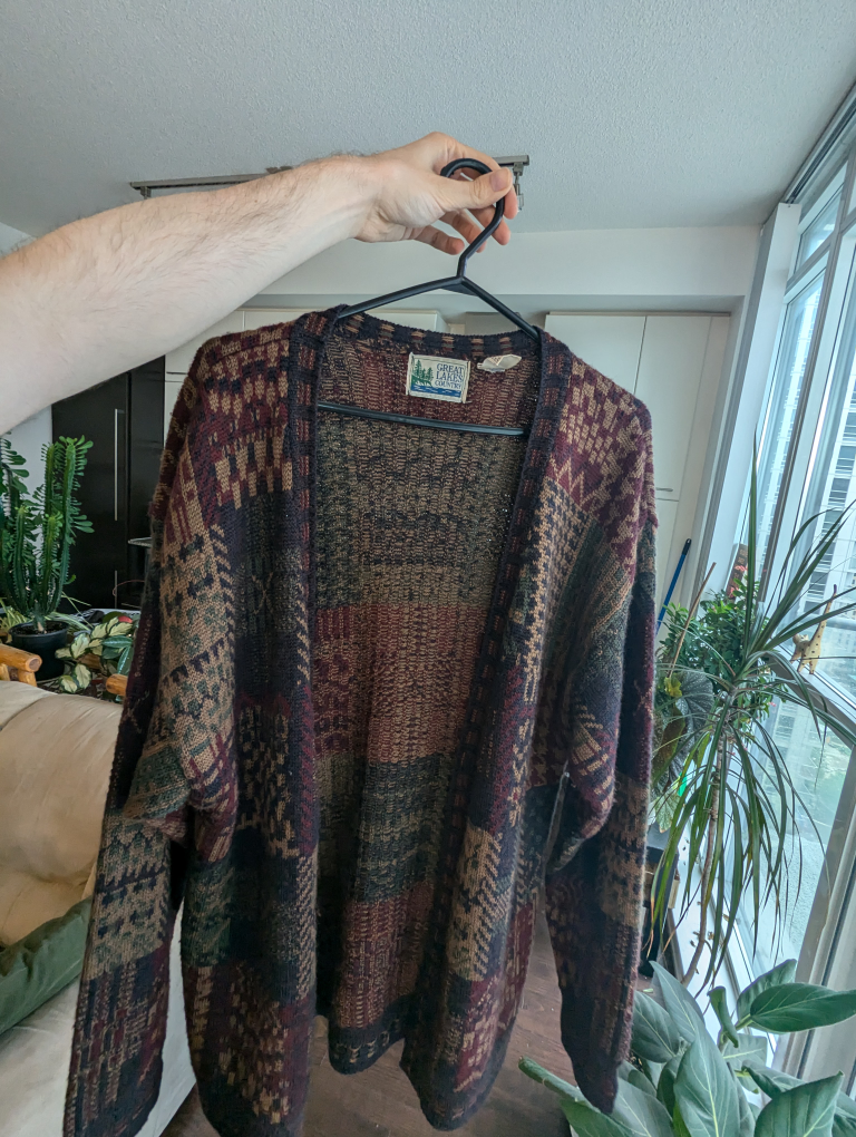 Men's Cardigan vintage