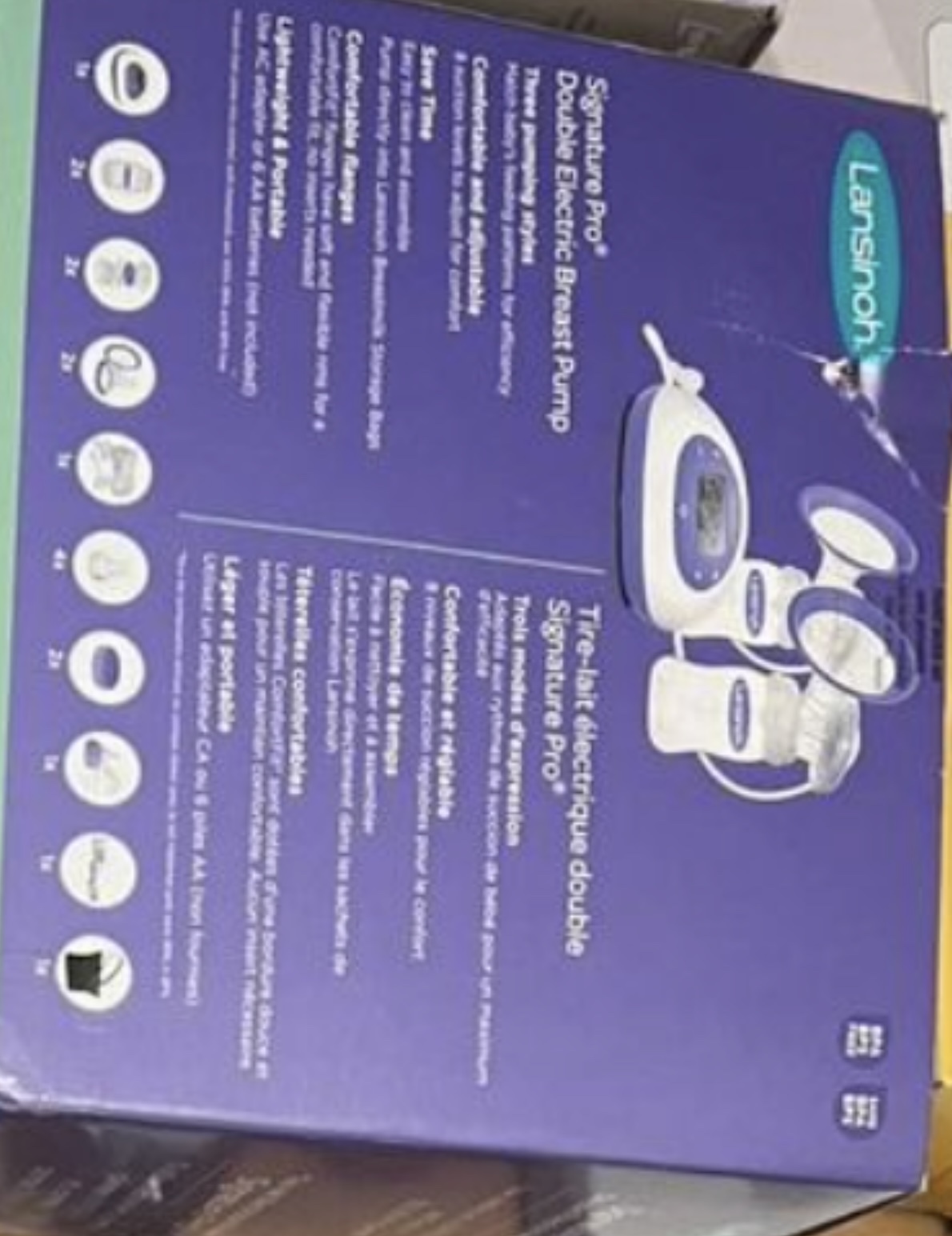 Lansinoh breast pump thumbnail
