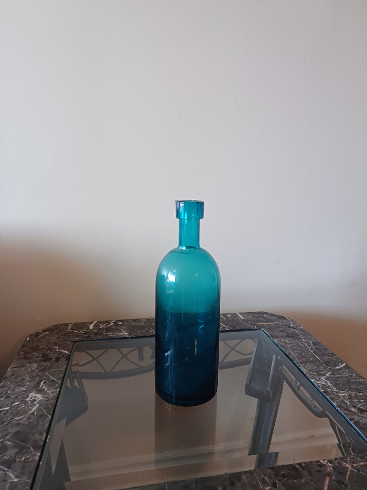 Blue Glass Vase