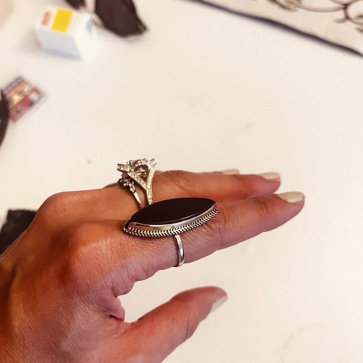 Silver ring image indicator(6)