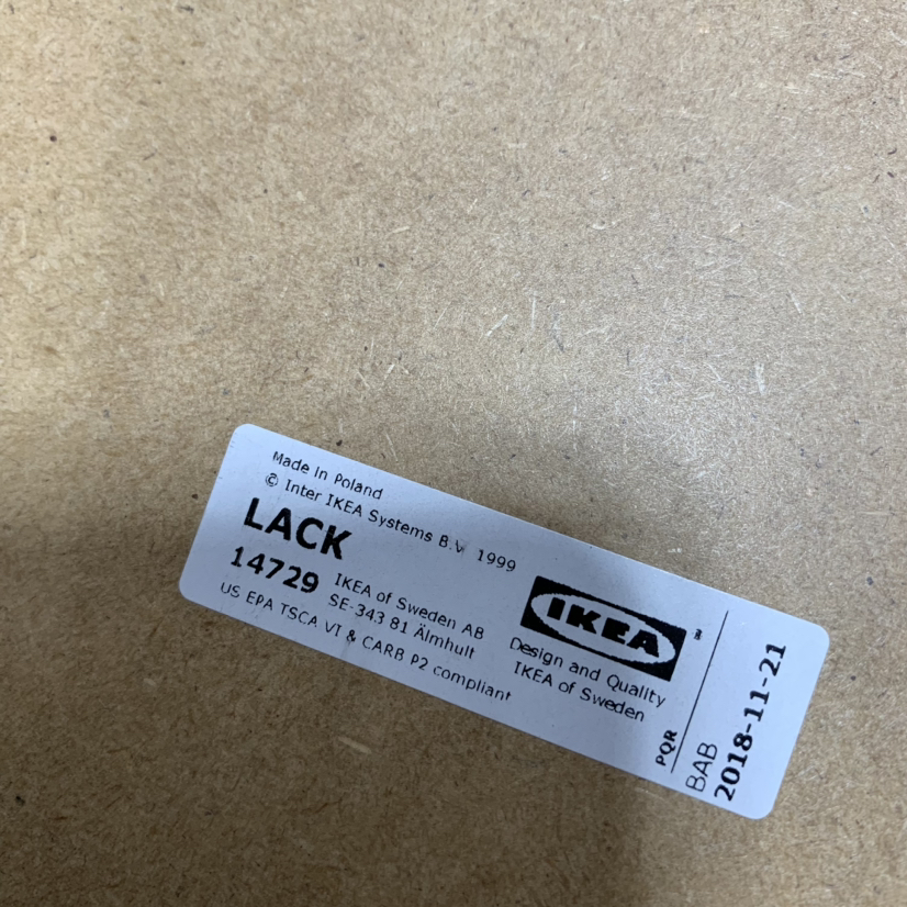 IKEA Lack Table Black image indicator(4)