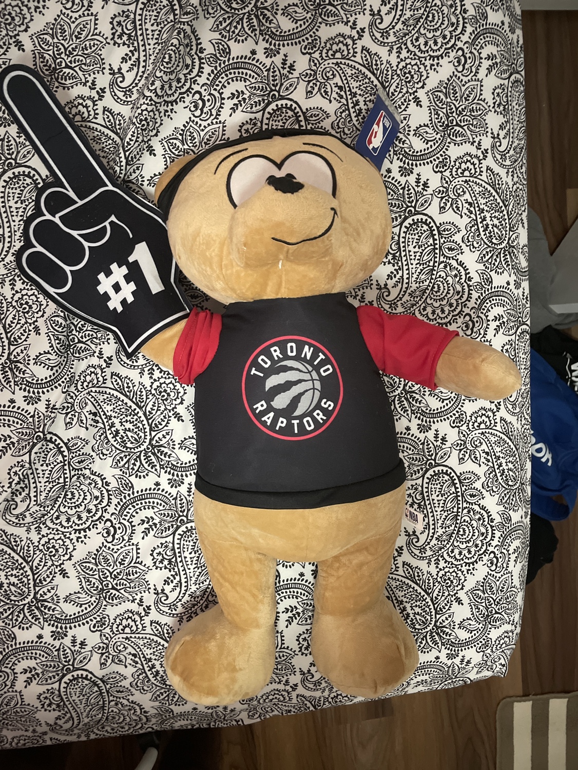 Raptors Mascot Bear