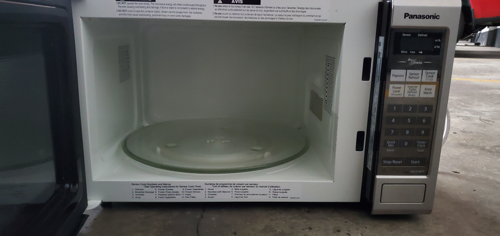 Panasonic microwave  1.3 ct image indicator(2)