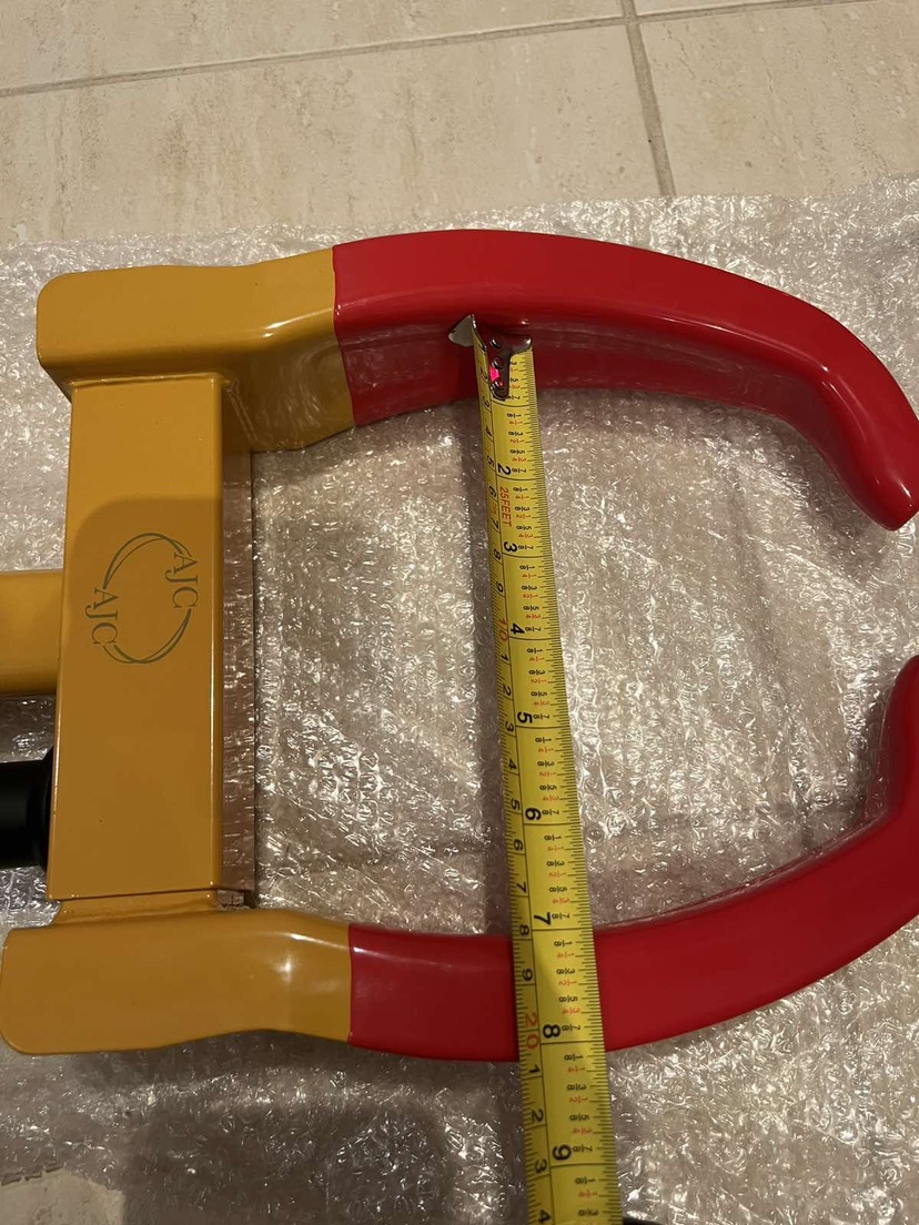 Anti-theft wheel lock clamp - photo 4