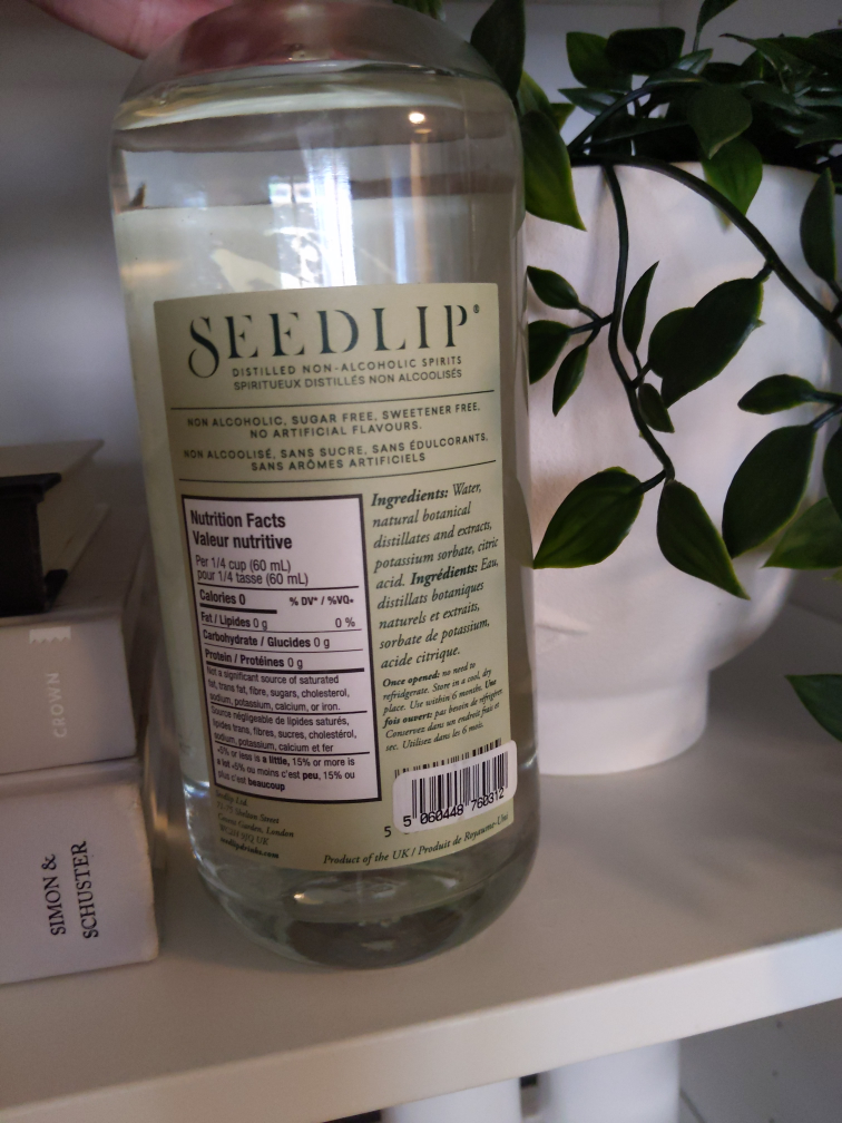 SEEDLIP Distilled Non-Alcoholic Herbal Spirits - Garden 108 image indicator(3)