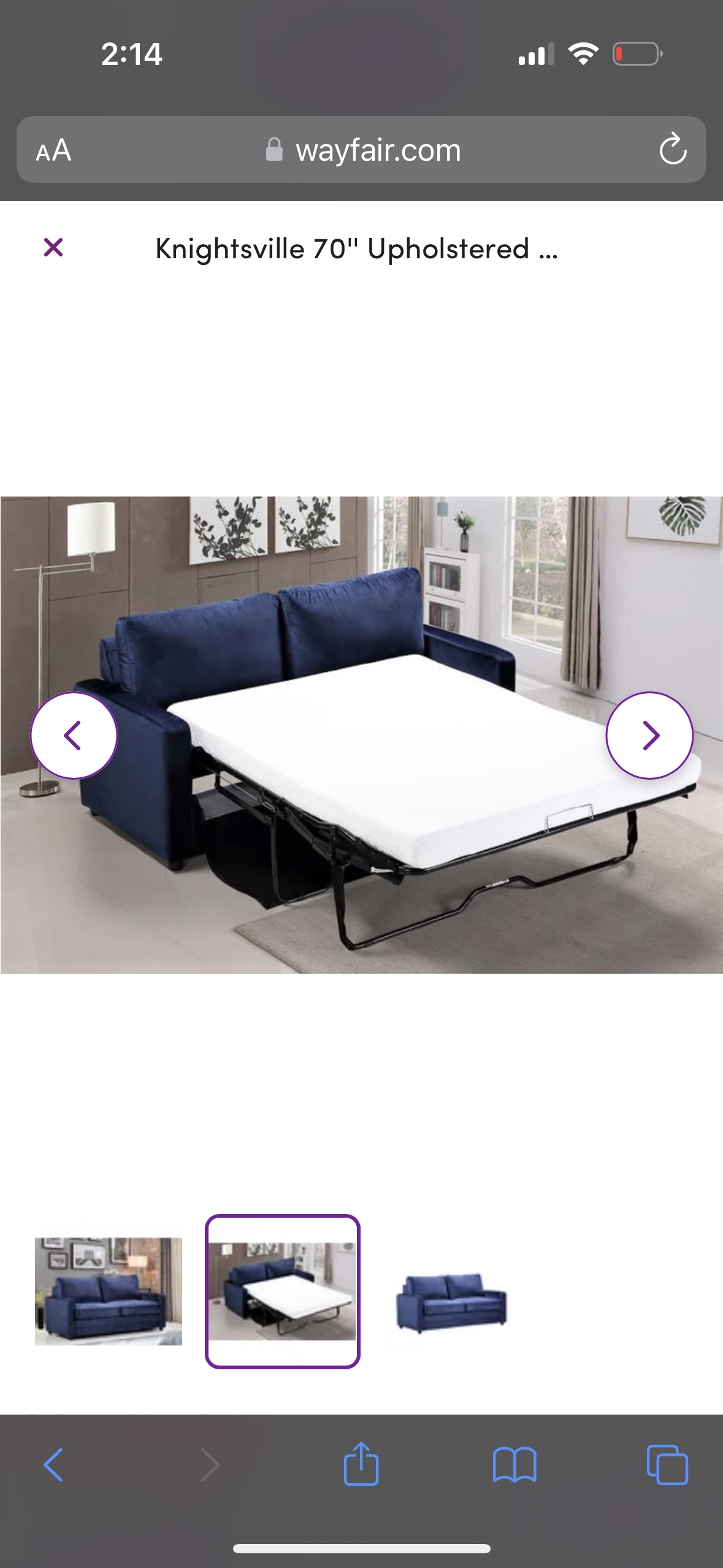 Couch Sofa bed - photo 3
