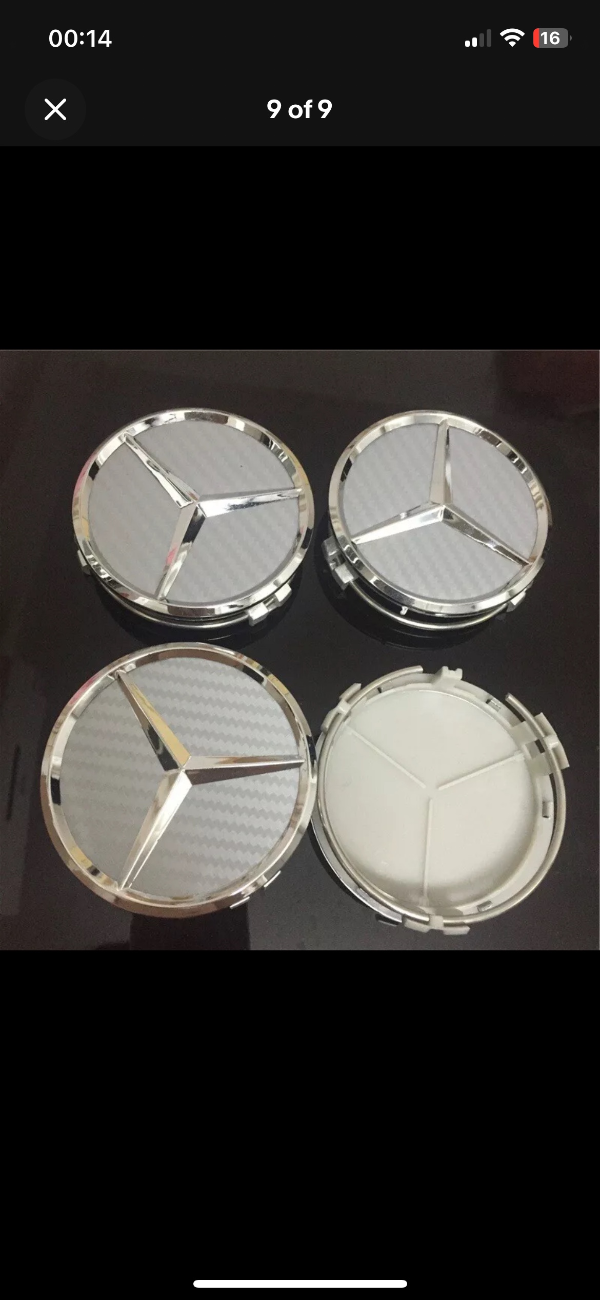 Mercedes Benz Wheel Center Caps - photo 4