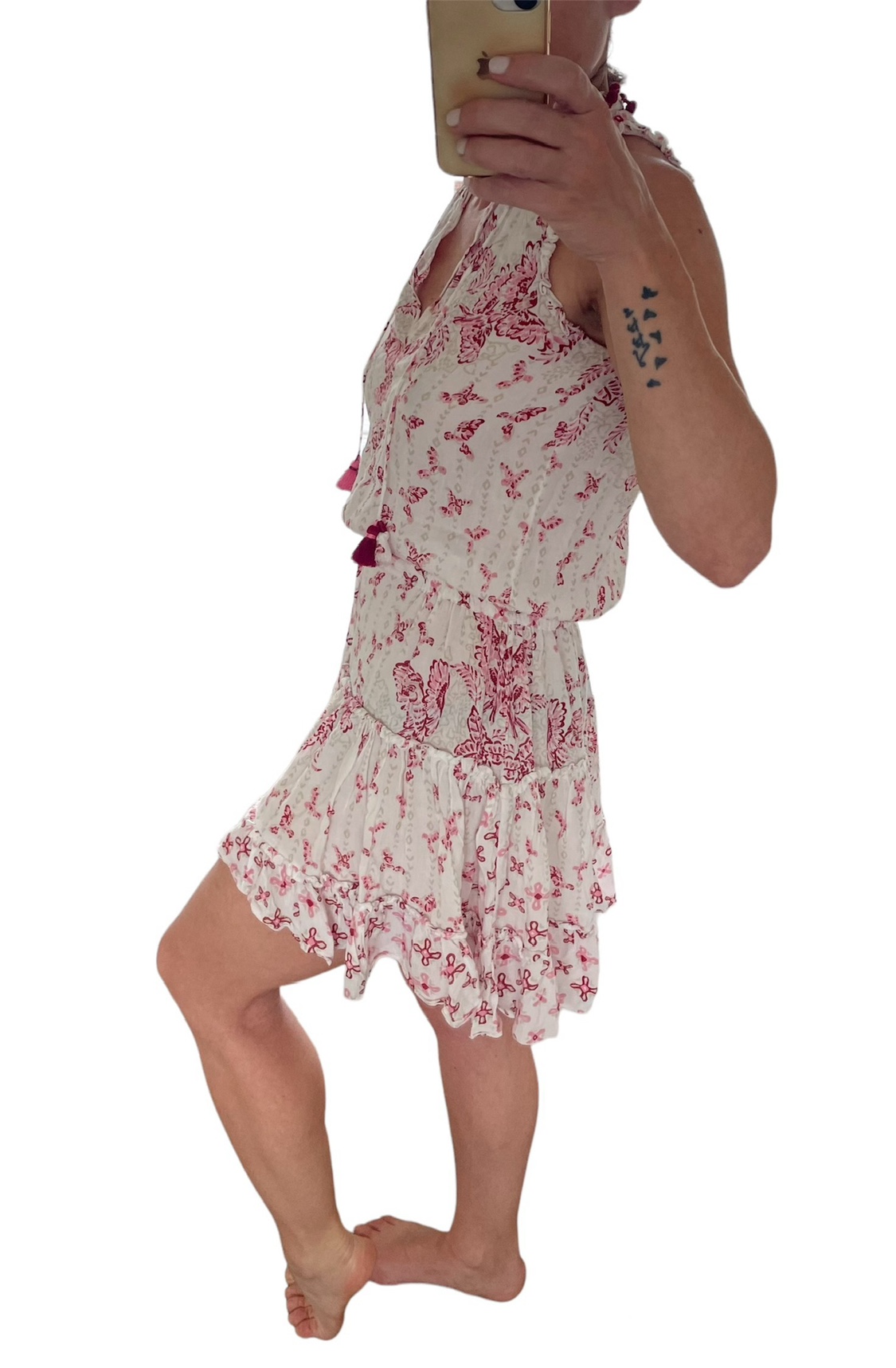 Poupette St Barth's Clara Printed Mini Dress image indicator(4)