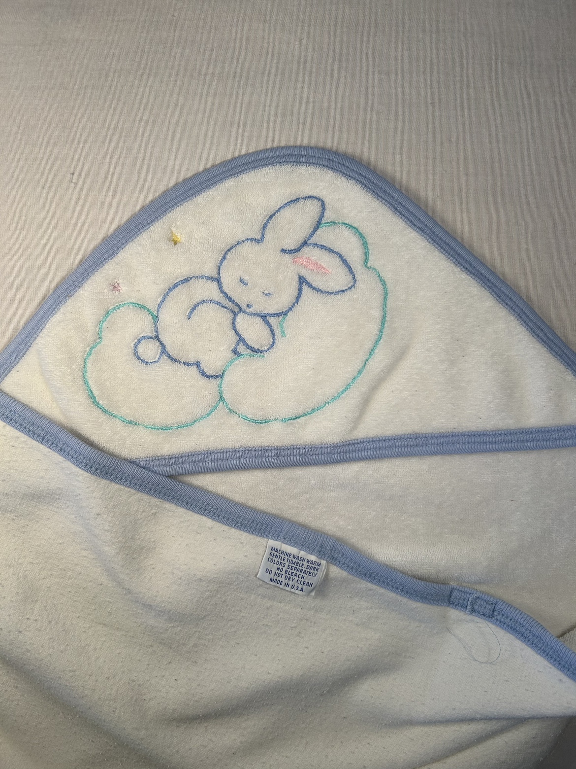 4 Pcs - Newborn Baby Boy Onesie Sleeper Towel Blanket - photo 4